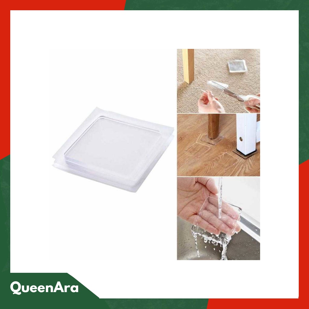 HOUSEEN Alas Silicone Shock Pads Anti-Vibration Mats 4 PCS - NY52