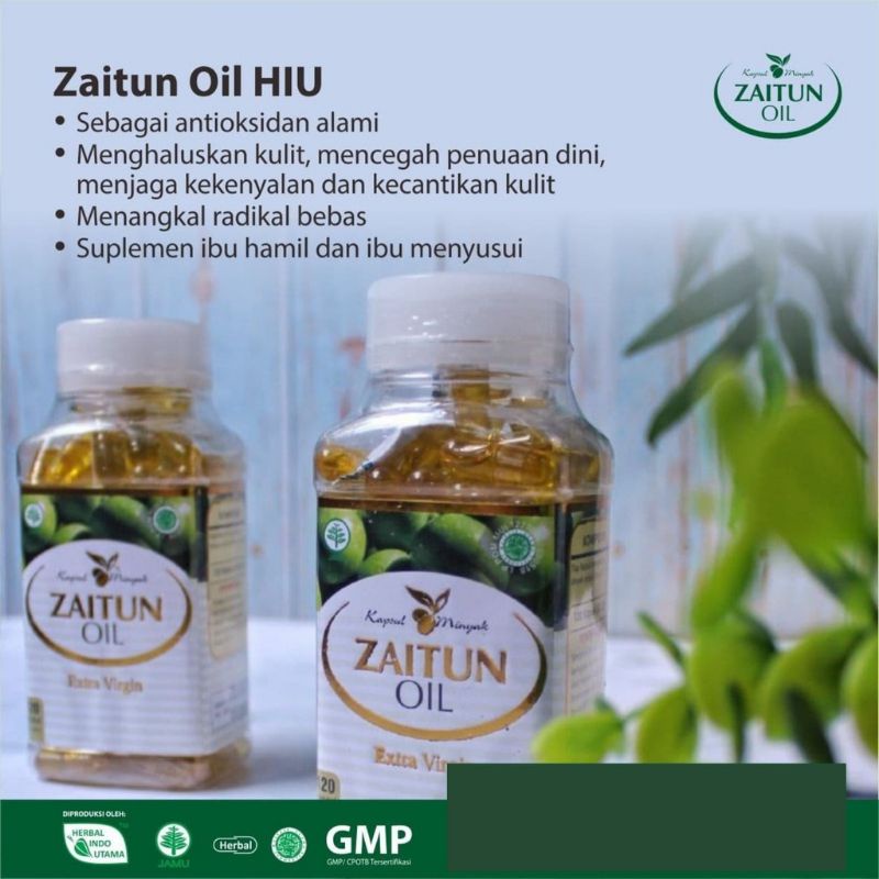 Zaitun Inolife Olive Oil 150 kapsul | Zaitun Hiu 120 kapsul