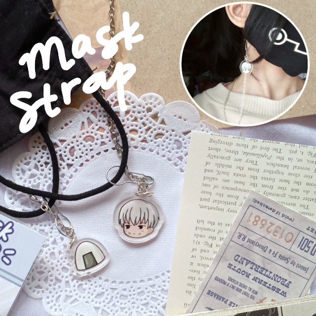 JJK MASK STRAP | Gantungan Masker Anime Jujutsu Kaisen