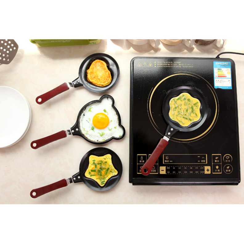 DR533 Teflon Karakter Mini / Wajan Mini Bentuk Karakter Anti Lengket