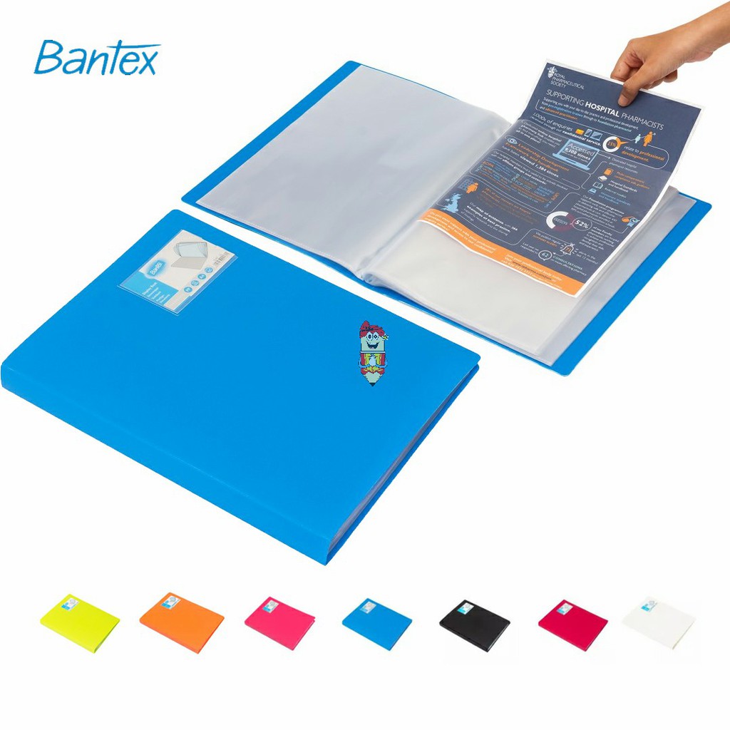 

Display Book / clear holder Bantex isi 60 Pockets A4 3147