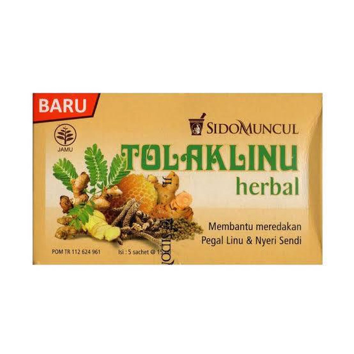 

Tolak Linu Herbal 1 Box isi 5 Sachet