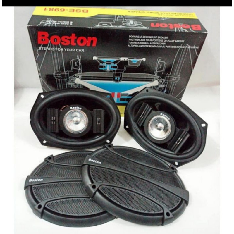 SPEAKER MOBIL OVAL BOSTON UNTUK BUS TRAVEL TRUCK DLL OVAL BOSTON BSE 6981