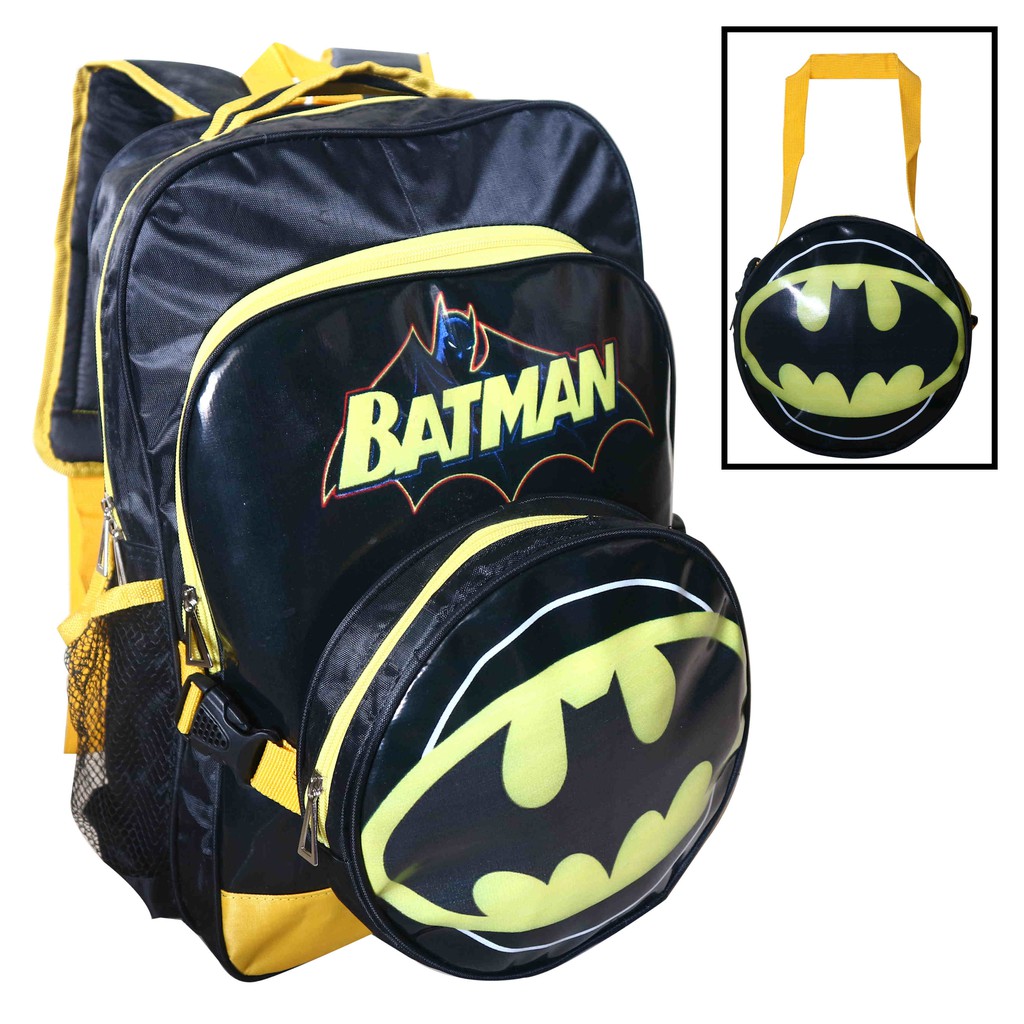 Tas Gendong Batman Anak Ransel Selempang Anak Cowok Laki laki NEW