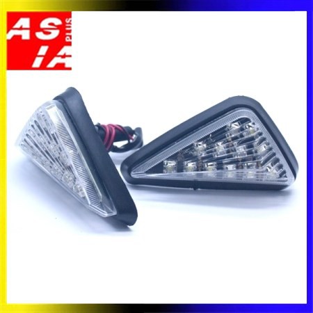 LAMPU SEN RETENG SIGN A8G VARIASI ORI JPA TEMPEL SEGITIGA LED WHITE