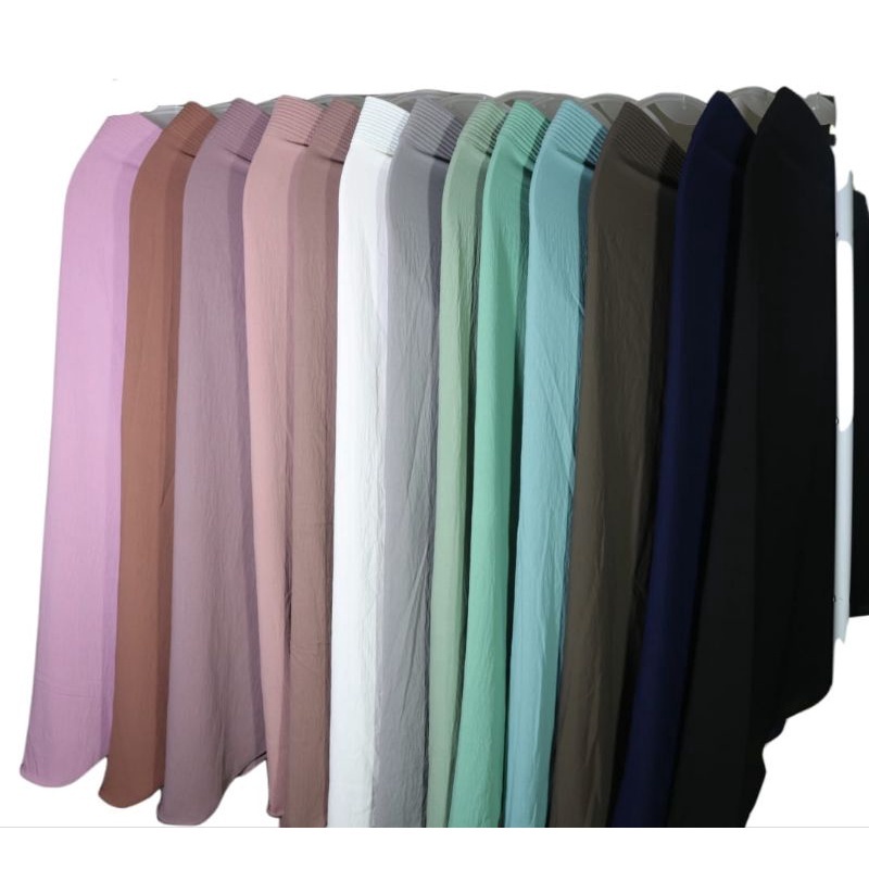 hijab instan Crinkle Ped JUMBO