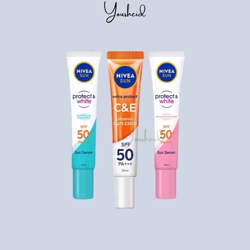 Nivea Sun Face Serum C&amp;E // Aura // Oil Control - Sunscreen Nivea SPF 50