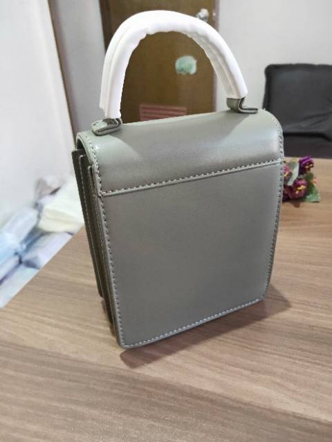 (COD) tas wanita selempang bahan kulit handbag lucu kecil fashion impor murah