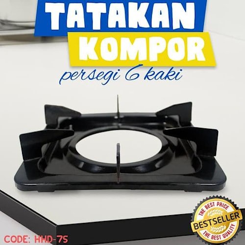 Tungku Kompor Gas Rinai Kaki 6 Tatakan Kompor Rinnai Kotak 6 Kaki Original Quantum Hitachi Mawar