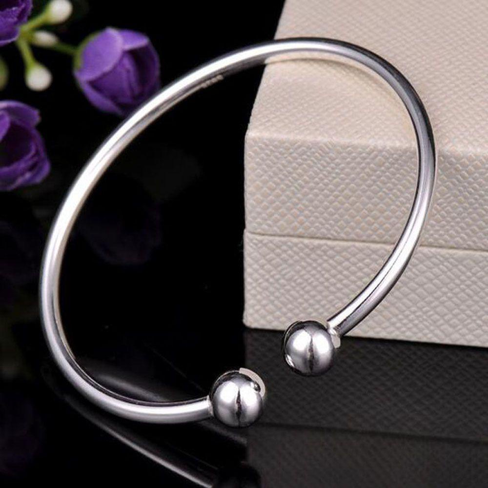 Quinton Gelang Tangan Lapis Silver Trendy Untuk Wanita