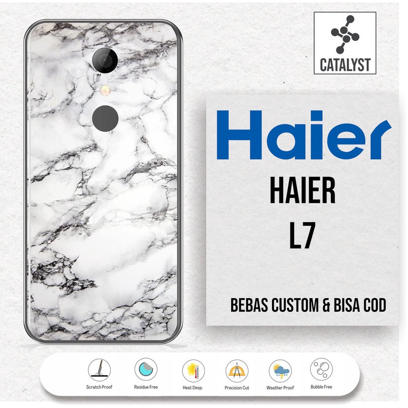 (Buy 1 Get 2) Garskin Skin HAIER L7 - KODE -JKDF Bisa Custom - Sticker Case