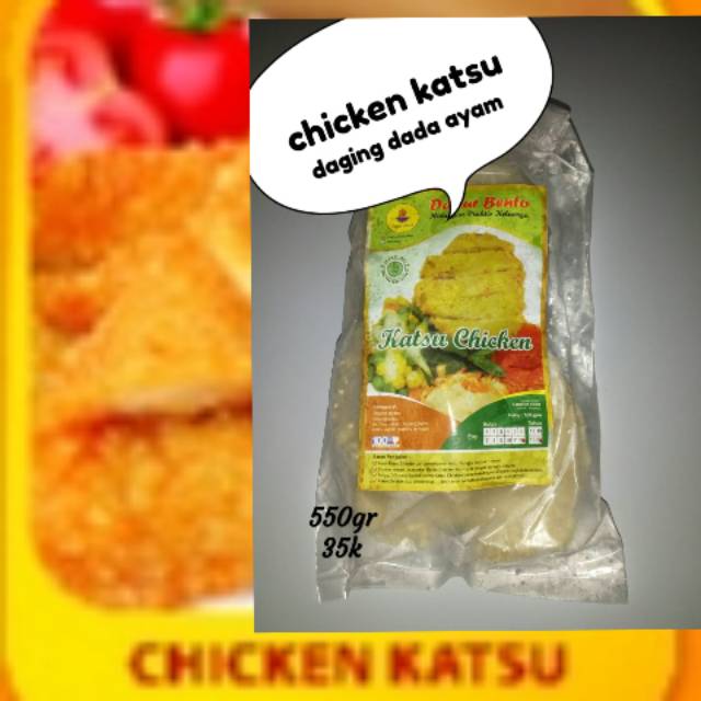 

Chicken katsu - dapur bento - 550gr - frozen - murah tapi enak