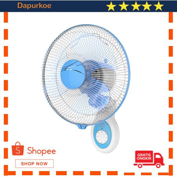 Murah Maspion MWF 3002K Wall Fan / Kipas Angin Dinding 12inch Elegan