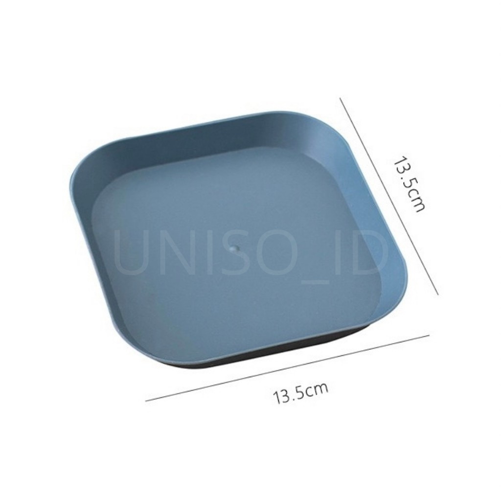 UNISO - PIRING PLASTIK MAKAN UNIK TEMPAT WADAH BUAH SAYURAN SNACK KUE SAJI SERBAGUNA MAKANAN | PIRING SNACK | PIRING UNIK | PIRING ESTETIK | PIRING PLASTIK KECIL | PIRING BUAH | PIRING MURAH-4