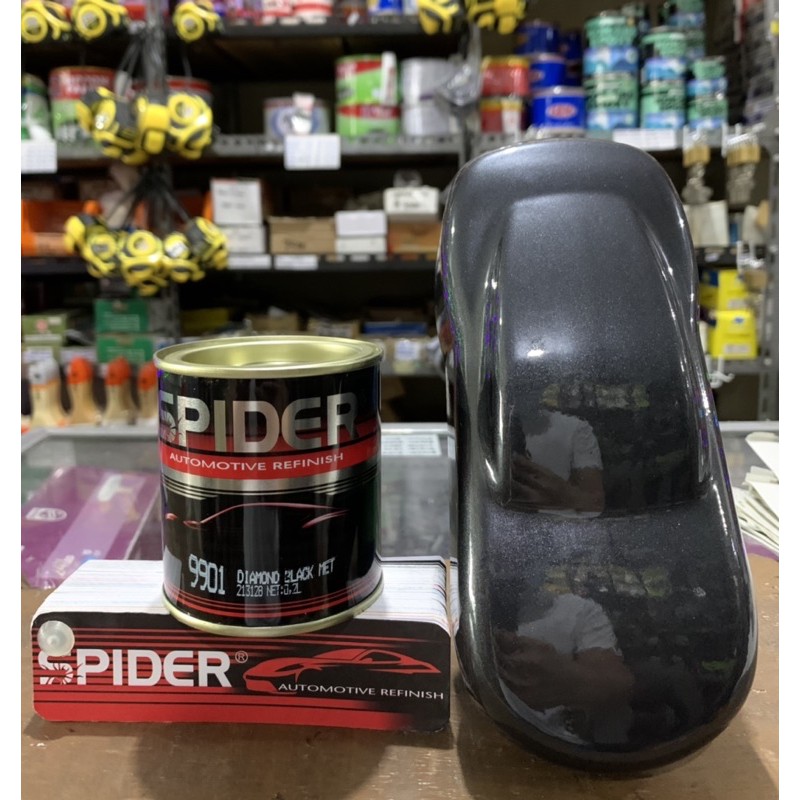 Cat spider Diamond black metalic sp9901