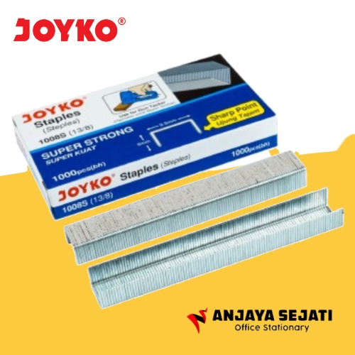 

Staples | Isi Stapler | Gun Tacker Refill Joyko 1008S ( 13/8 ) | Per 3 pcs