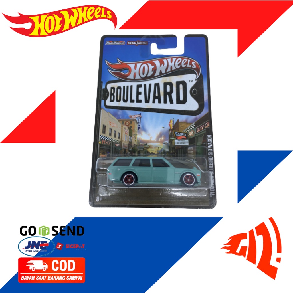 Hotwheels Boulevard Datsun Bluebird 510 Wagon