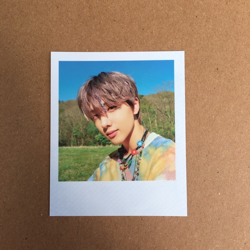 [ Ready ] pola Jisung official MD mini ballon polaroid polar merch merchendise only lee NCT dream MB