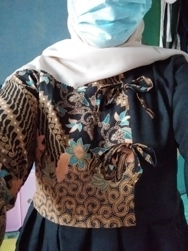 Baju Batik Wanita Modern Monalisa Genes M,l,xl Asli Pekalongan