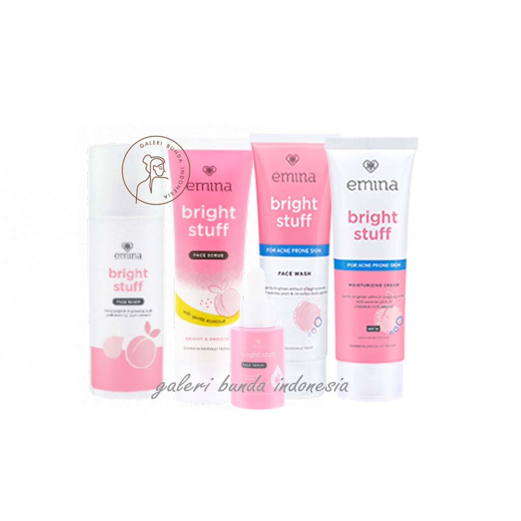 Paket Emina Bright Stuff For Acne Prone Skin - 5 Pcs