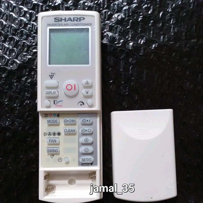 REMOTE REMOT AC SHARP ION PLASMACLUTER CRMC-A669JBEZ/CRMC-A816JBEZ.