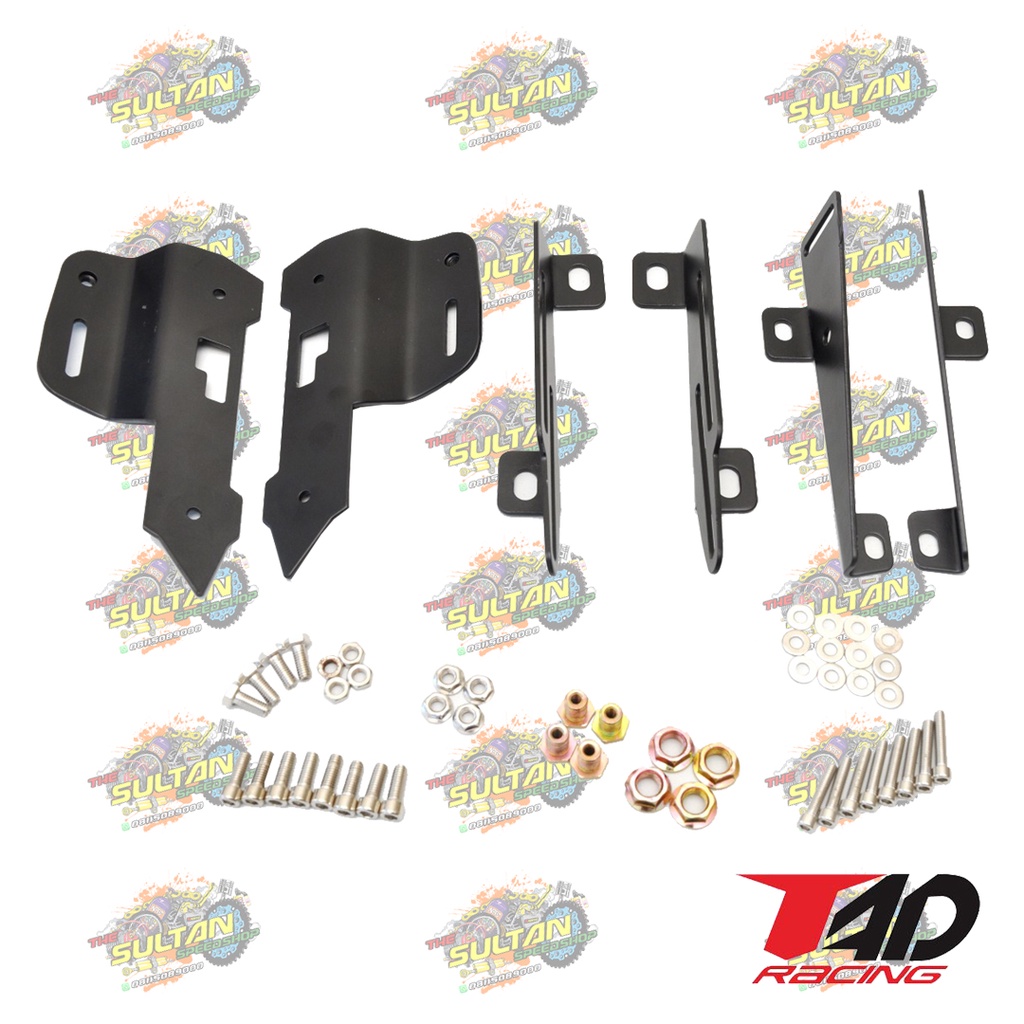 BREKET BRACKET SERVO / PANGKON DUAL WINDSHIELD &amp; SPION NMAX R25 NINJA TAD