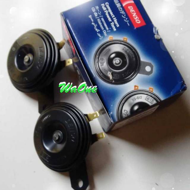 Klakson Denso Original Sepasang Motor Mobil Disc