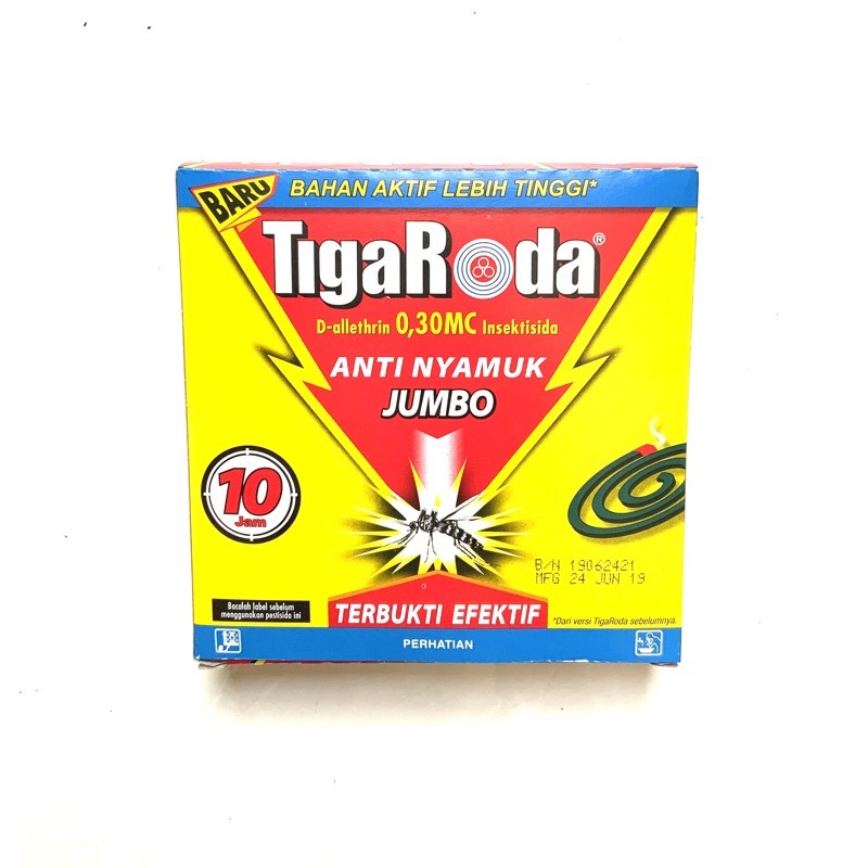 obat nyamuk Tiga Roda anti nyamuk 8jam dan 10jam-10jam