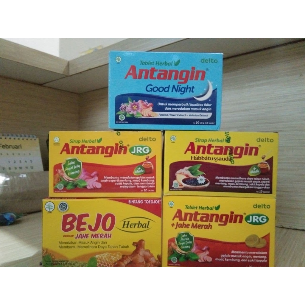 Antangin JRG / Bejo  Herbal / Good Night / Habbatussauda / Jahe Merah