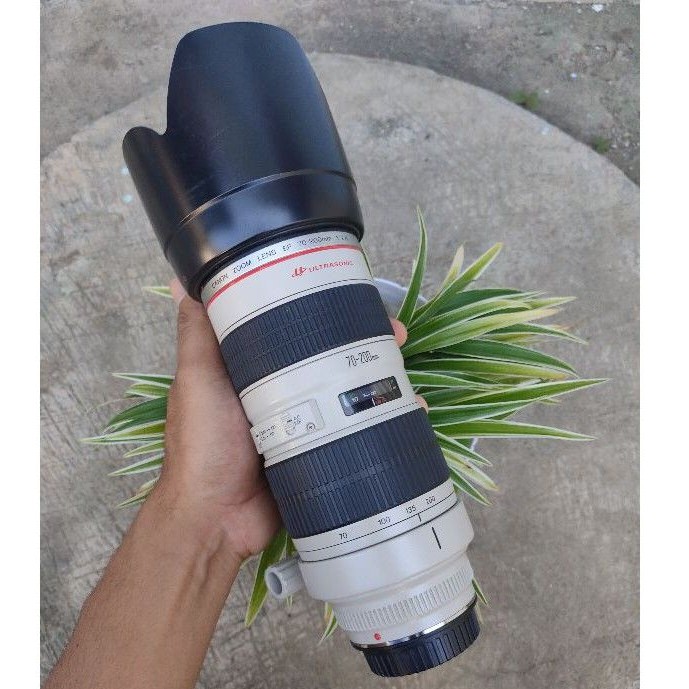 Canon Ef 70 200mm F2 8 Non Is Normal Mulus Normal Optik Bersih Shopee Indonesia