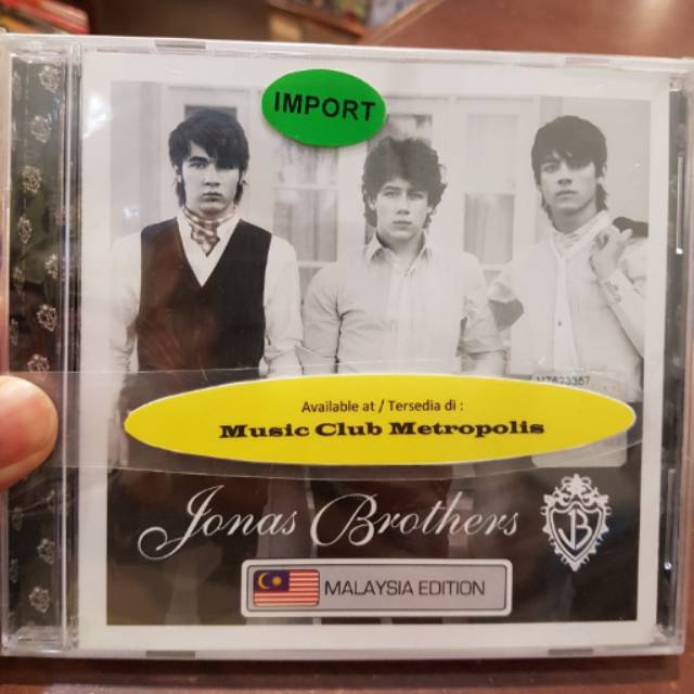 CD JONAS BROTHERS - JONAS BROTHERS IMPORTED