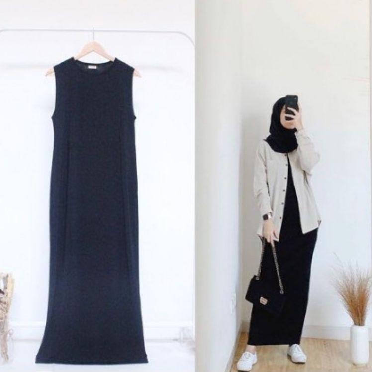 MG.10Jn22wDress Inner Span | baju muslim wanita atasan Outfit ngampus | baju murah wanita | fashion 