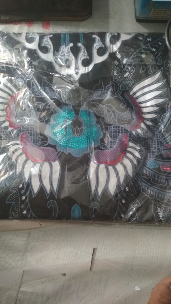 New Arrival Distro Batik Pria Bordir Sogan Hrb026 Batikaf Notoarto Batik Ipnu-ippnu Hem