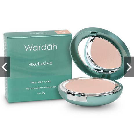 wardah two way cake exclusive refill/twc