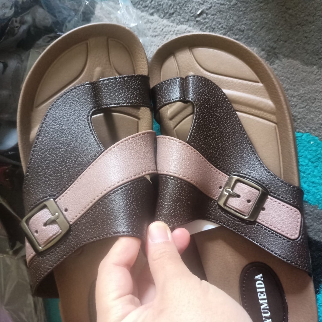 Sandal Jepit Jempol pria Dewasa yumeida - GT20012L size [JEPIT JJ]