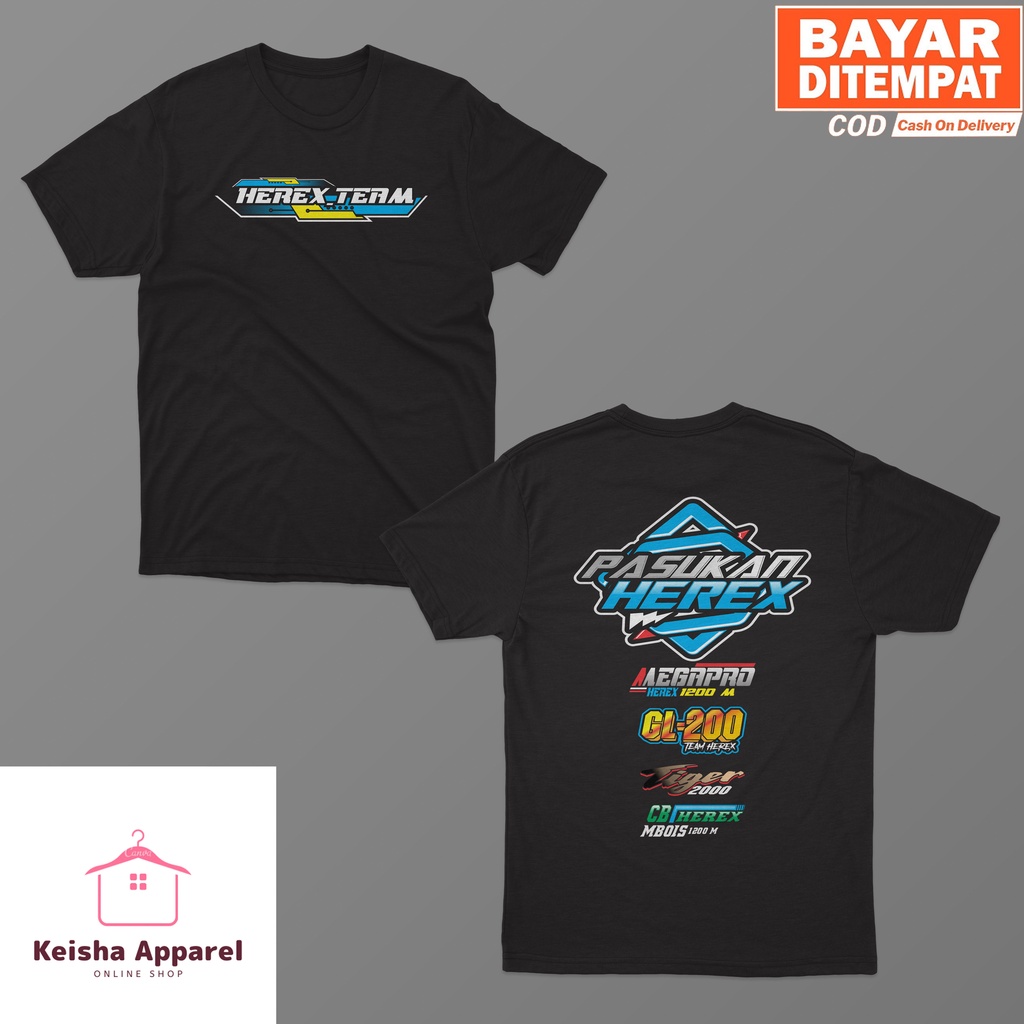 KAOS BAJU TEAM HEREX KAOS HEREX PRIA WANITA
