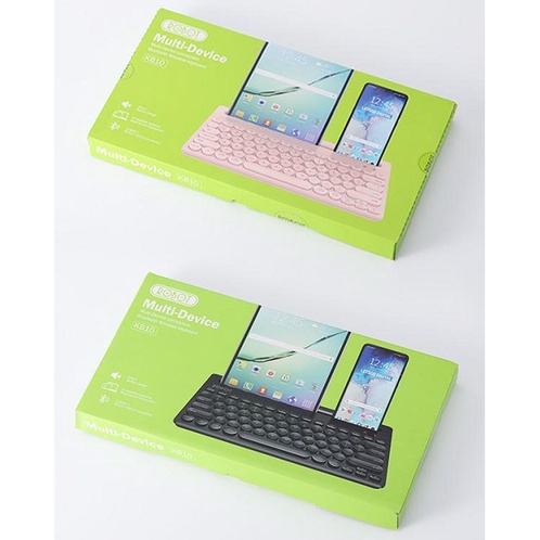 Robot KB10 Multi-Device Bluetooth &amp; Wireless Keyboard 3 Device Connect