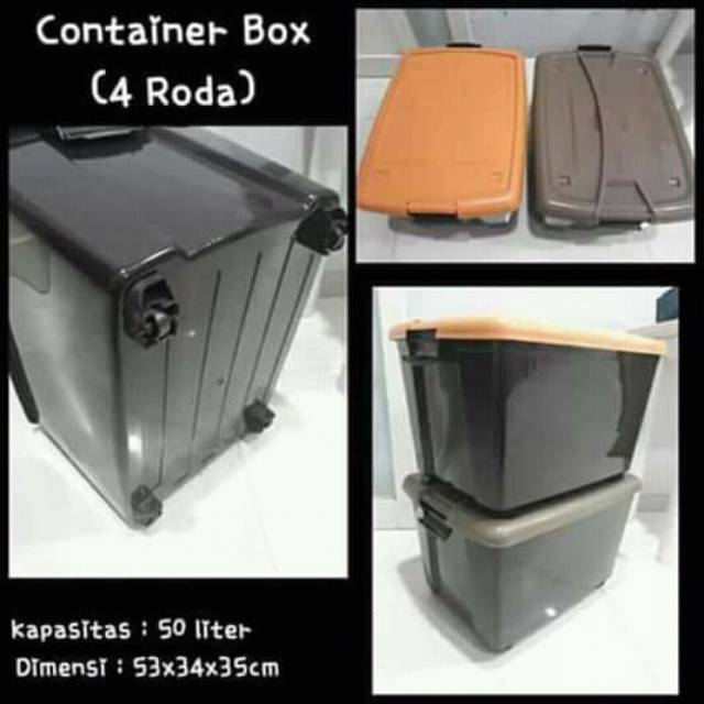 GOSEND ONLY Box container 50 liter kontainer kimplast