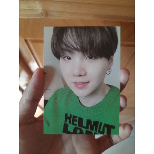 BTS SUGA YOONGI PAJAMAS BE PC PHOTOCARD