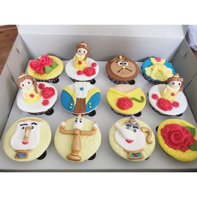 

Cupcake Disney Beauty and the beast