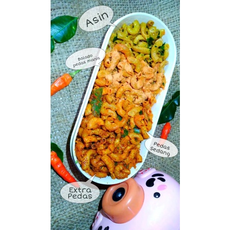 

Makaroni bantet Ukuran 75 & 150 gram