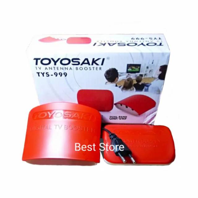 BOOSTER TV TOYOSAKI/PENJERNIH TV TOYOSAKI TYS-999 TV DIGITAL DAN TV ANALOG