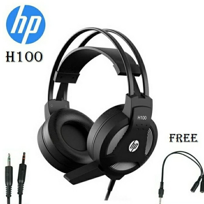 Headset Gaming HP H100 Original Garansi Resmi