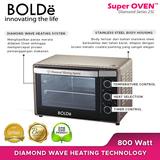 Super OVEN Diamond 22 L bolde