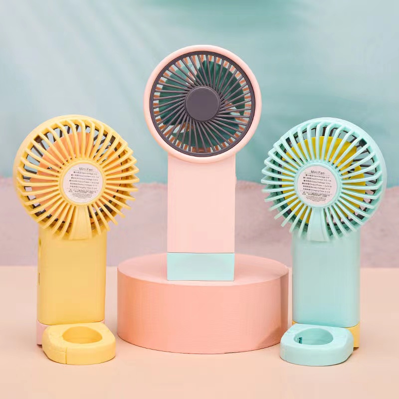 KIPAS ANGIN MINI GENGGAM / Kipas Lipat PORTABLE / Mini Fan Stand adjudstable