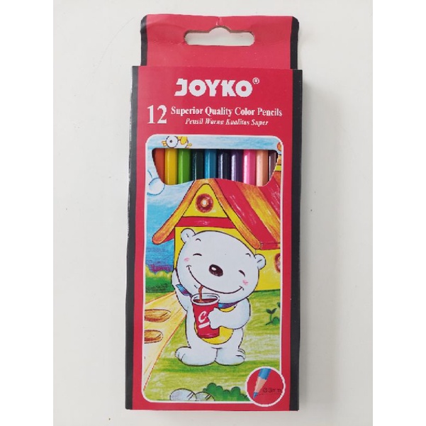 

PENSIL WARNA JOYKO PANJANG CP-12PB