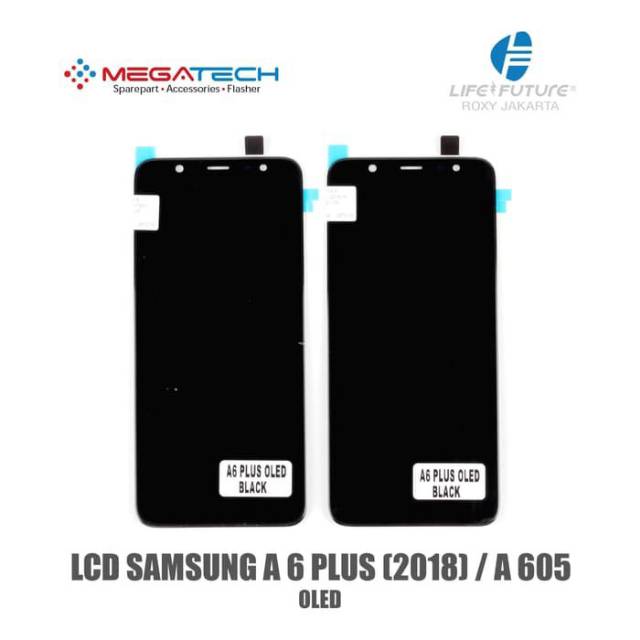 LCD TOUCHSCREEN SAMSUNG A605 GALAXY A6+ A6 PLUS FULLSET ORIGINAL OLED