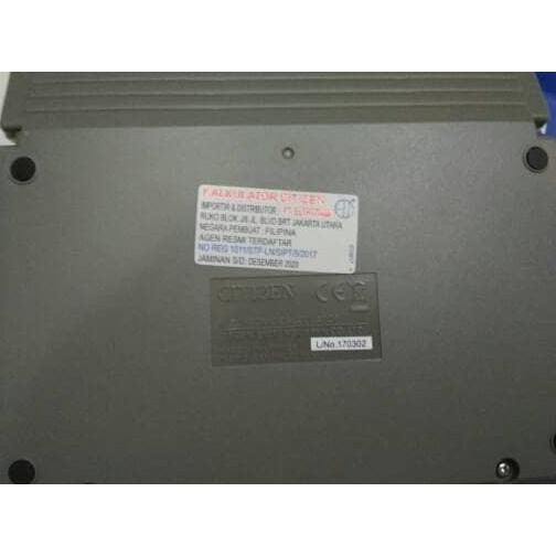 

Promo Kalkulator Citizen SDC-868L Asli Original / Electronic Calculator 868L Terlaris