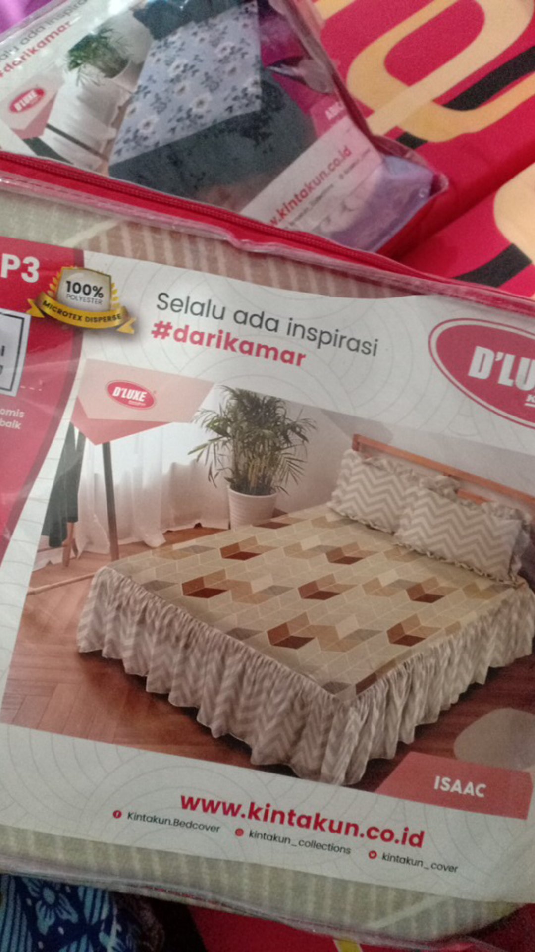 Sprei Rumbai Kintakun Queen Size 160x200 / 140x200 / 145x200 / 150x200