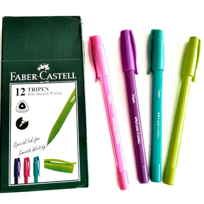 

PULPEN Ballpen Tripen 0.7mm MixBarrel Black Ink Box 12